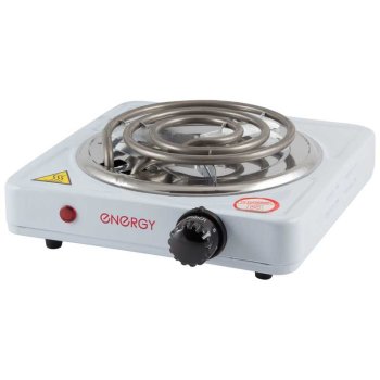 Электроплита спираль Energy EN-902  1 000Вт цвет белый