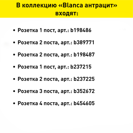 Выключатель накладной Schneider Electric Blanca 2 кл. антрацит, без подсветки, арт. BLNVA105016