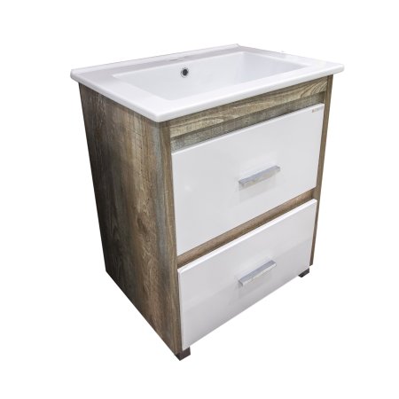 Тумба напольная Верона 85х65х45см цвет антик