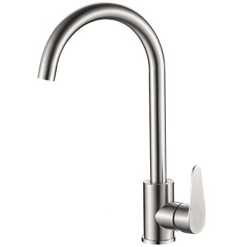 Cмеситель для кухни одноручный высокий излив HAIBA HB70802  цвет хром