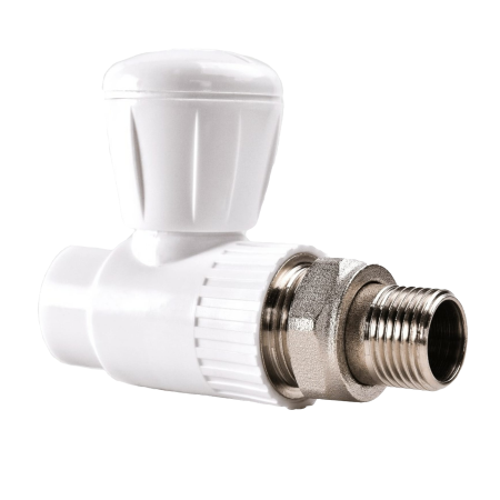 Кран для радиатора прямой 20мм