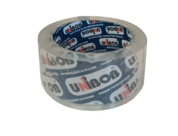 Лента упаковочная UNIBOB 48 мм x 66м кристально-чистая