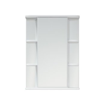 Шкаф-зеркало подвесной Орион-2 73,7х55х20см белый