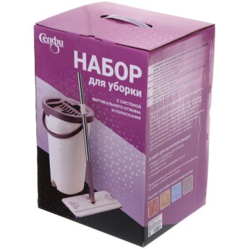 Набор для уборки Золушка 36х19см х115см Селфи 10л