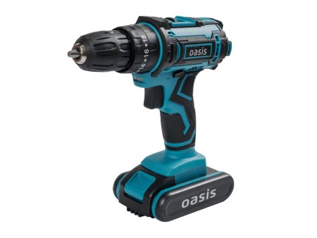 Дрель-шуруповерт аккумуляторная Oasis ASU-24S Li-lon 24В 2x2Ач 45Нм