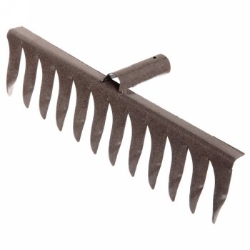 Грабли витые без черенка Павлово сталь 12 зубьев