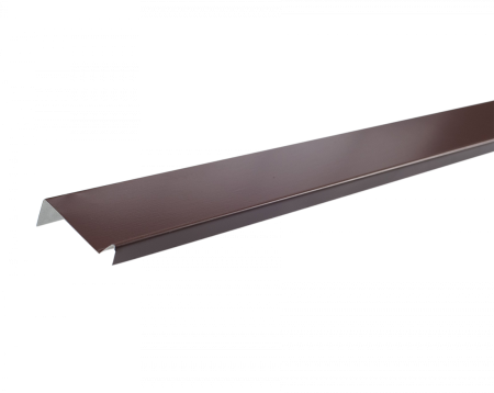 Планка примыкания Технониколь шоколадно-коричневый 8017 2500мм