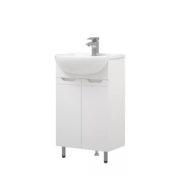 Тумба напольная Лея 82,5х50х30см цвет белый