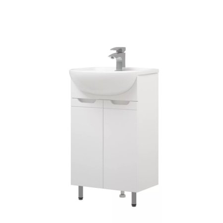 Тумба напольная Лея 82,5х50х30см цвет белый