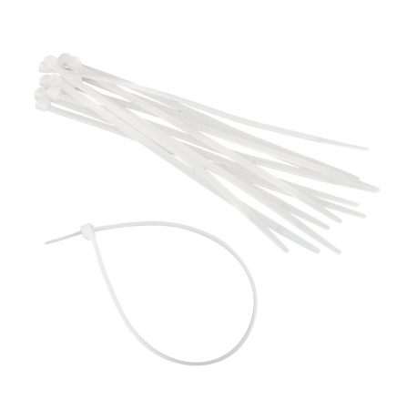 Хомут-стяжка PROconnect 2,5х150мм нейлон белый 100шт. Хомут-стяжка PROconnect 2,5х150мм нейлон белый 100шт.