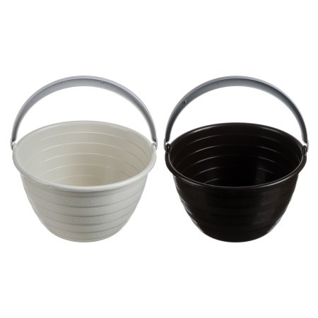 Ведро хозяйственное Лукошко пластик 5л цвет зеленый