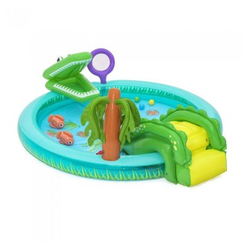 Игровой комплекс Bestway Crocodile Cove 224х181х72 см 210л