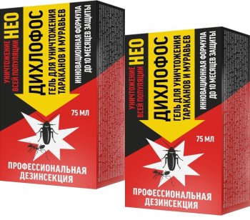 Гель Дихлофос НЕО 75мл от тараканов