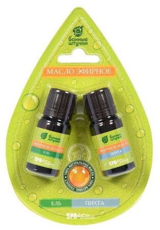 Эфирное масло  Ель/Пихта Банные штучки 2 шт, 10 мл