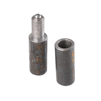 Петля для гаража c подшипником 120х24мм без покрытия, универсальная