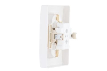 Розетка силовая двойная встраиваемая Schneider Electric Blanca с заземлением, цвет белый, арт. BLNRS001021