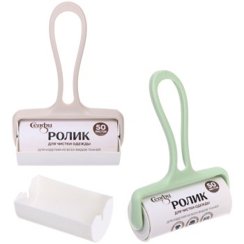 Ролик для чистки одежды для тефлона спираль 50 листов 1 шт