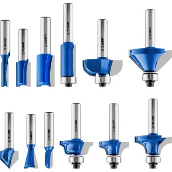 Фреза Зубр пазовая прямая 6 мм 12 шт Фреза Зубр пазовая прямая 6 мм 12 шт