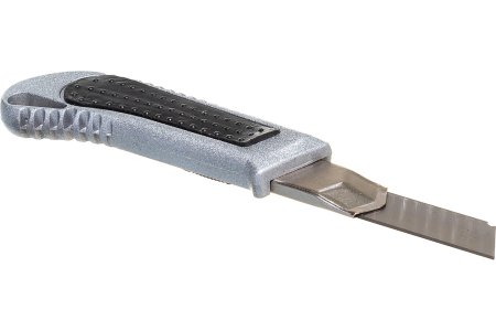 Нож выдвижной 18мм Вихрь металл авто-фиксатор сегментированное