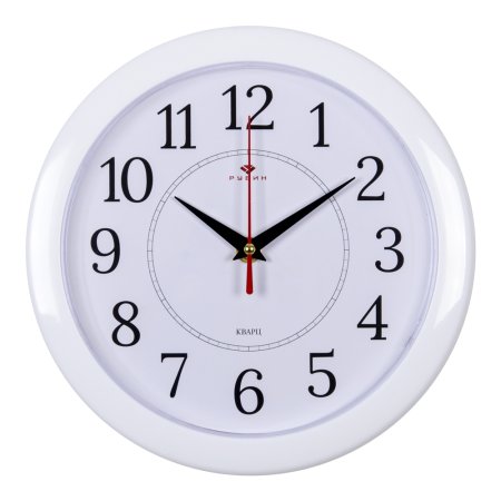 Часы настенные  Классика Ø24,5см цвет белый