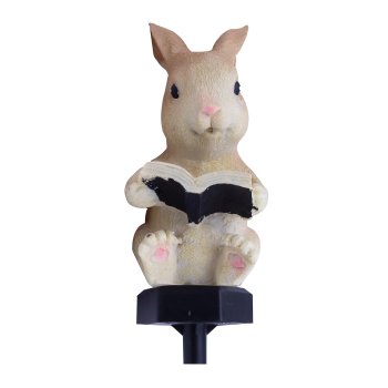 Светильник садовый ЧД Зайчик на солнечной батарее 42см Светильник садовый ЧД Зайчик на солнечной батарее 42см