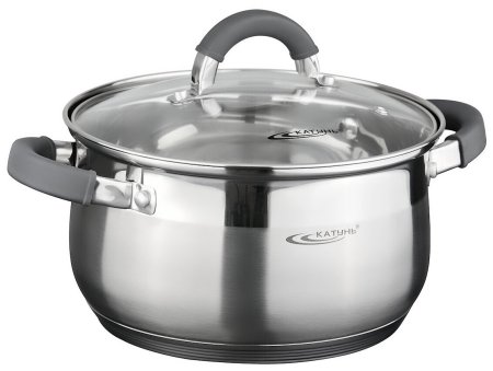 Кастрюля Ирида 3,9л нержавеющая сталь