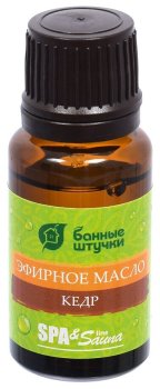 Эфирное масло  Кедр Банные штучки 1 шт, 15 мл