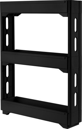 Этажерка Plastic Republic Black 710х537х138мм цвет черный