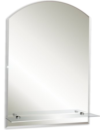 Зеркало для ванной фигурное 49х67см  Стиль Аркада-люкс