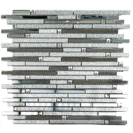 Мозаика Twinkle silver серый VN88