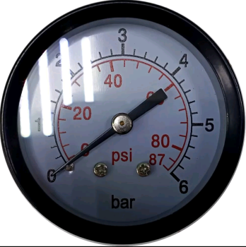 Манометр аксиальный PROFLINE 55мм 1/4" 6 бар
