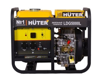 Генератор бензиновый HUTER LDG 5000L 3кВт