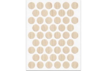 Заглушка самоклеящаяся 14мм дуб 50 шт.