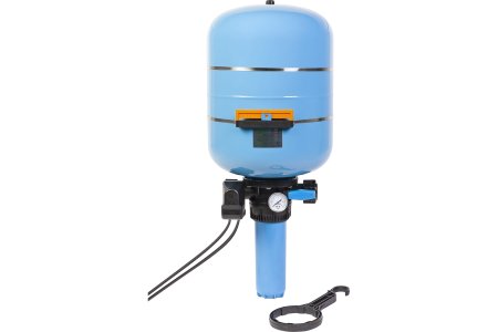 Комплект автоматизации на баке Джилекс гидроаккумуляторный 50л 1" голубой