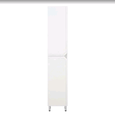 Пенал напольный Сириус 187х35х29см белый