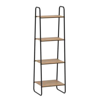 Стеллаж ЗМИ Скандинавия14 1470х450х385мм цвет черный