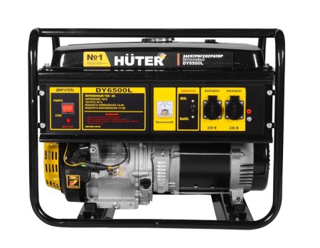 Генератор бензиновый HUTER DY6500L 5кВт