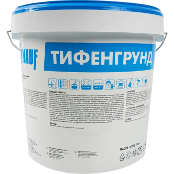 Грунтовка укрепляющая глубокого проникновения Тифенгрунд Knauf 10 кг
