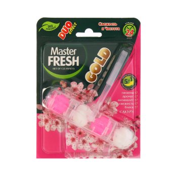 Блок для унитаза Master Fresh 30г Сакура 1шт