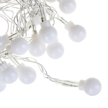 Гирлянда для дома фигурная Шары 3м мультиколор 15 LED ламп прозрачный провод Гирлянда для дома фигурная Шары 3м мультиколор 15 LED ламп прозрачный провод