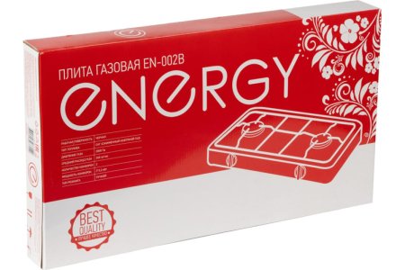 Плита газовая Energy EN-002B 320Вт цвет черный