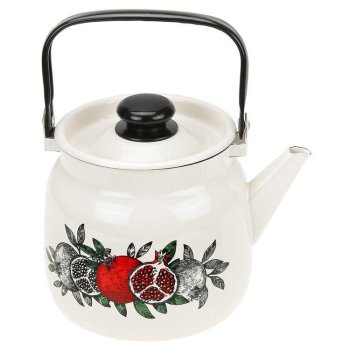 Чайник  Цвет граната 3,5л эмалированная сталь