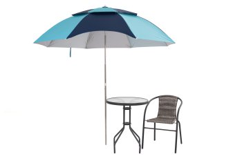 Зонт пляжный Nolita 210х205см синий