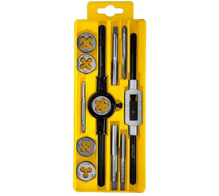 Набор резьбонарезной М5-М12 175 мм Stayer 12 предметов