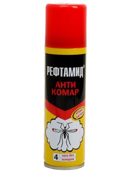 Аэрозоль от комаров Рефтамид 145 мл
