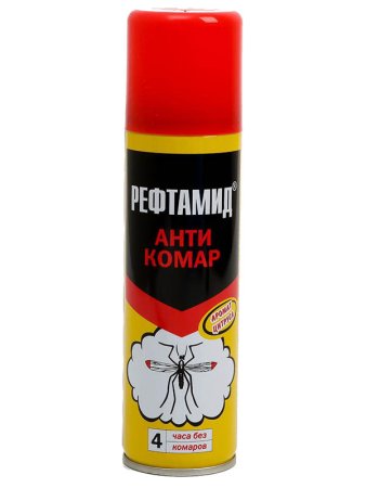 Аэрозоль от комаров Рефтамид 145 мл