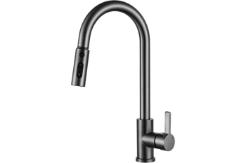 Смеситель для кухни одноручный высокий излив TOKITO AISAI  цвет сатин