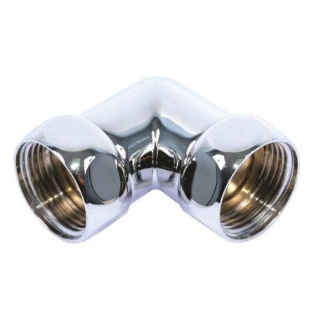 Соединитель ТЭРА 1"х1" гг угловой 2 шт хром Соединитель ТЭРА 1"х1" гг угловой 2 шт хром