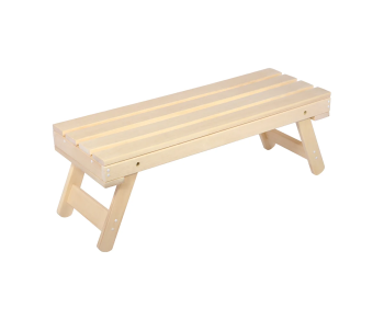 Лавочка для бани Банные штучки 120х43см липа