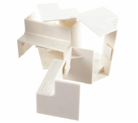 Угол внутренний IEK Элекор 40х16 цвет белый уп.4шт.